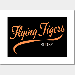 Flying Tigers Rugby Posters and Art